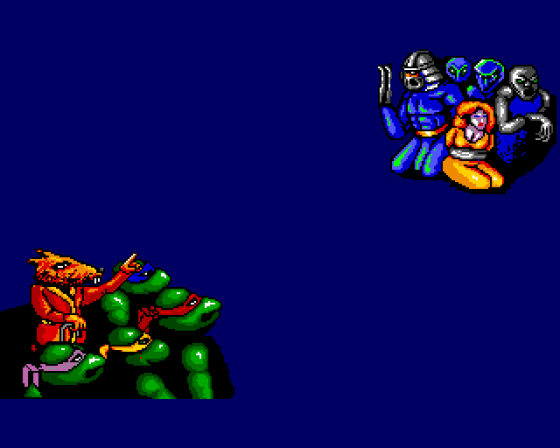 Teenage Mutant Hero Turtles Screenshot 10 (Amiga 500)