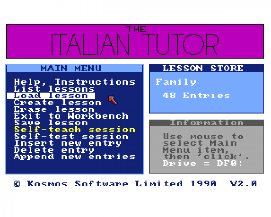 The Italian Tutor