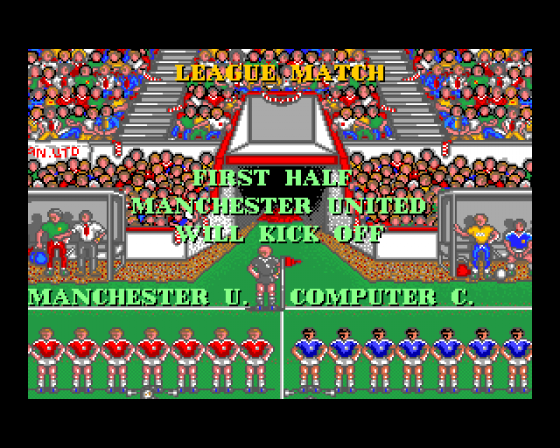 Manchester United: The Official Computer Game Screenshot 7 (Amiga 500)