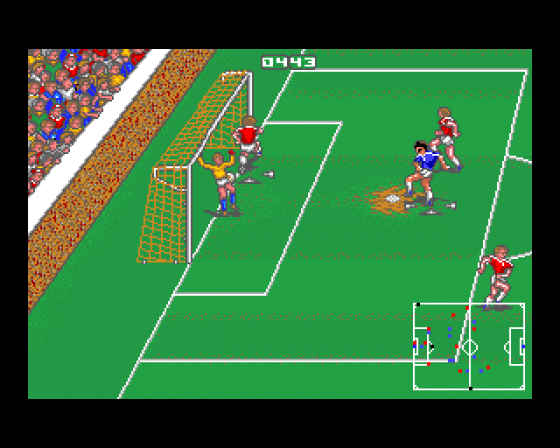 Manchester United: The Official Computer Game Screenshot 8 (Amiga 500)