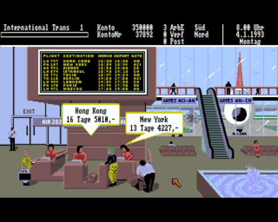 On the Road Screenshot 11 (Amiga 500)