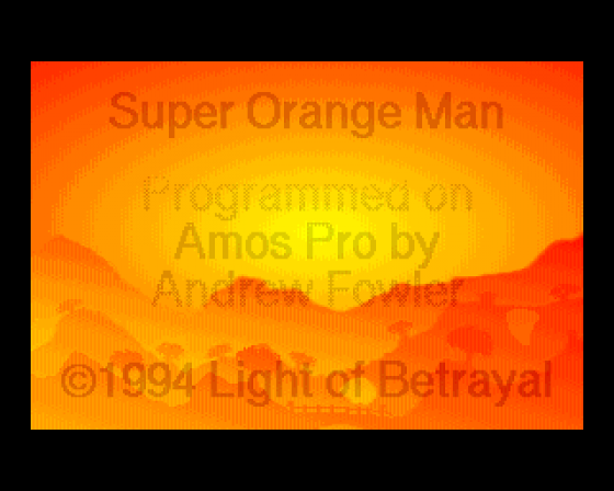 Super Orange Man