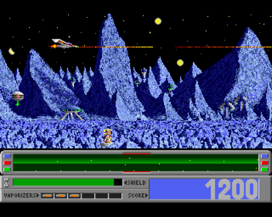 Star Ray Screenshot 1 (Amiga 500)