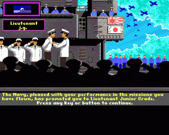 Battlehawks 1942 Screenshot 14 (Amiga 500)