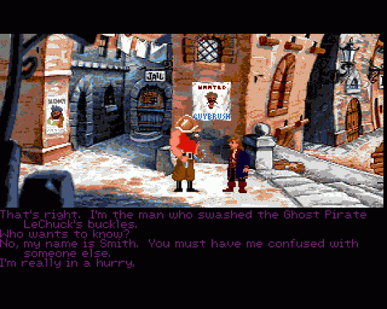 Monkey Island 2: Le Chuck's Revenge Screenshot 11 (Amiga 500)