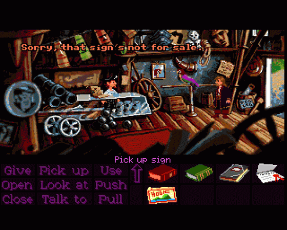 Monkey Island 2: Le Chuck's Revenge Screenshot 17 (Amiga 500)