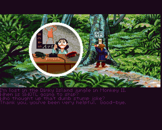 Monkey Island 2: Le Chuck's Revenge Screenshot 28 (Amiga 500)