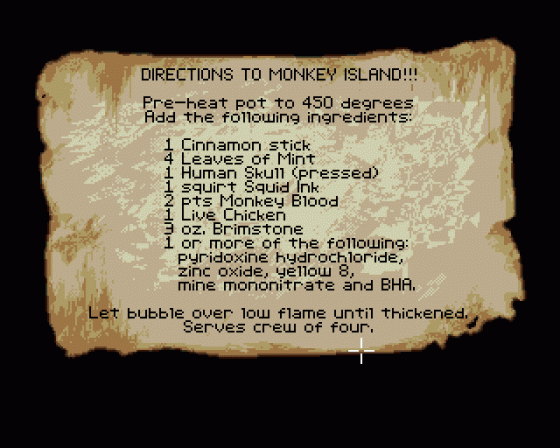 The Secret Of Monkey Island Screenshot 532 (Amiga 500)