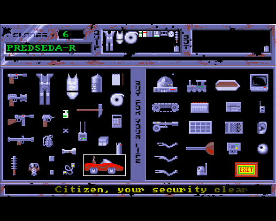 Paranoia Complex Screenshot 5 (Amiga 500)