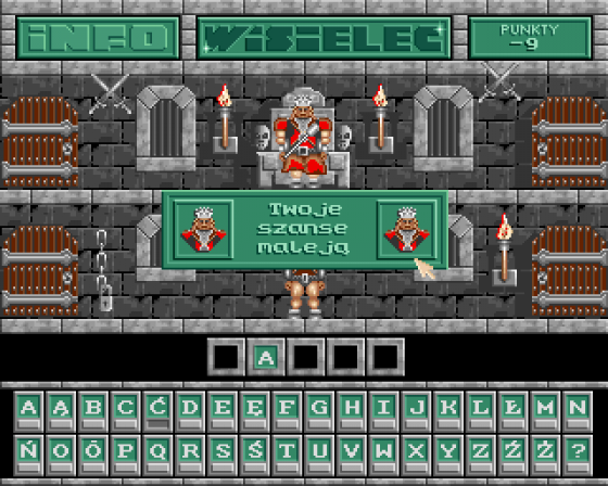 Wisielec Screenshot 6 (Amiga 500)