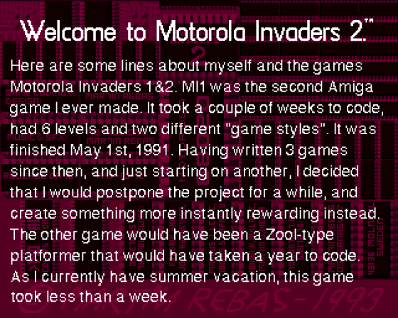 Motorola Invaders 2