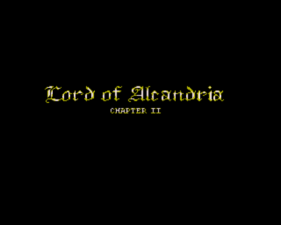 Lord of Alcandria: Chapter II