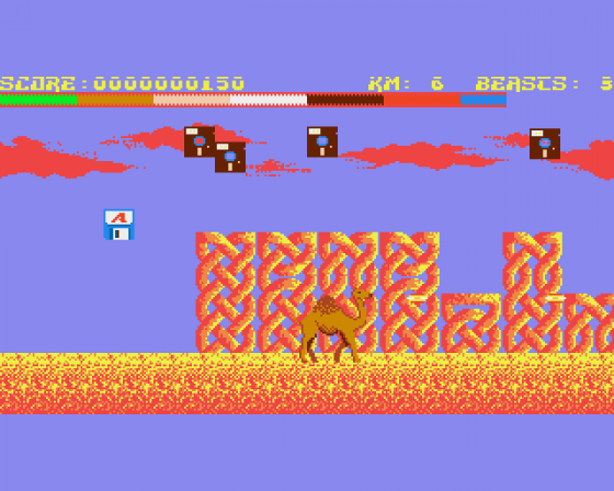 Revenge of the Mutant Camels II Screenshot 6 (Amiga 500)