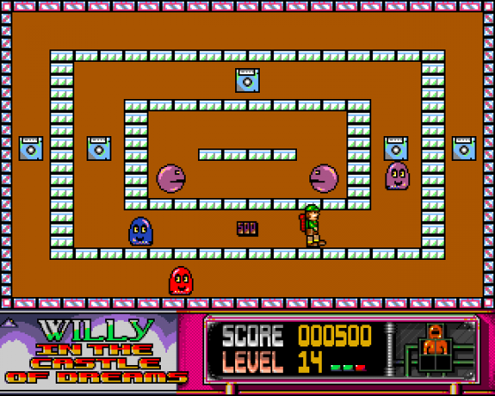 Willy in the Castle of Dreams Screenshot 22 (Amiga 500)