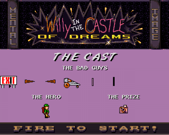 Willy in the Castle of Dreams Screenshot 29 (Amiga 500)