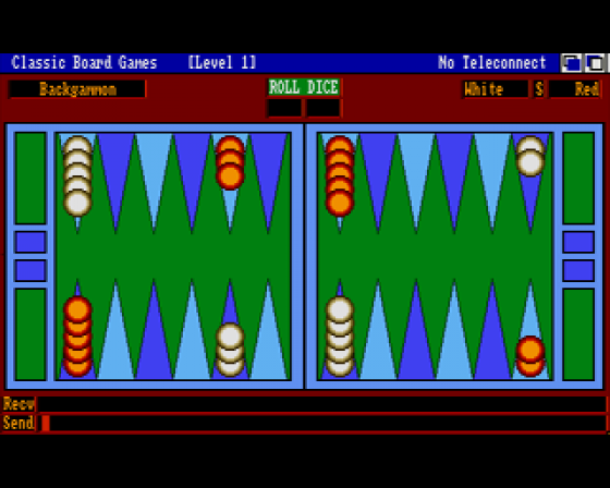 Classic Board Games Screenshot 5 (Amiga 500)