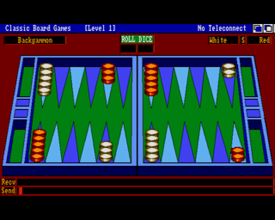 Classic Board Games Screenshot 6 (Amiga 500)