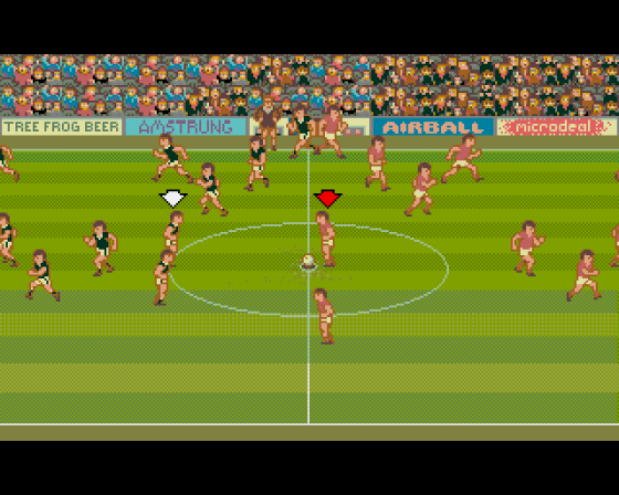 Amiga Soccer Screenshot 5 (Amiga 500)