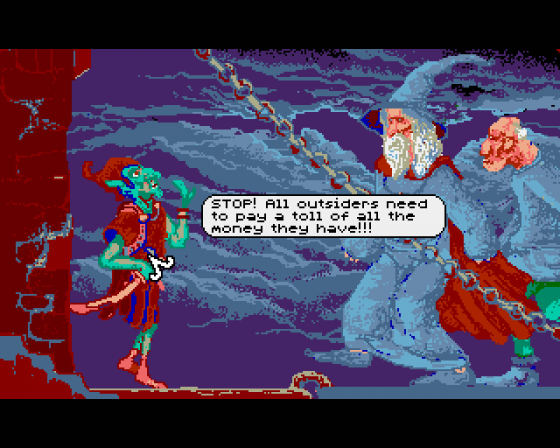 The Grail Screenshot 11 (Amiga 500)