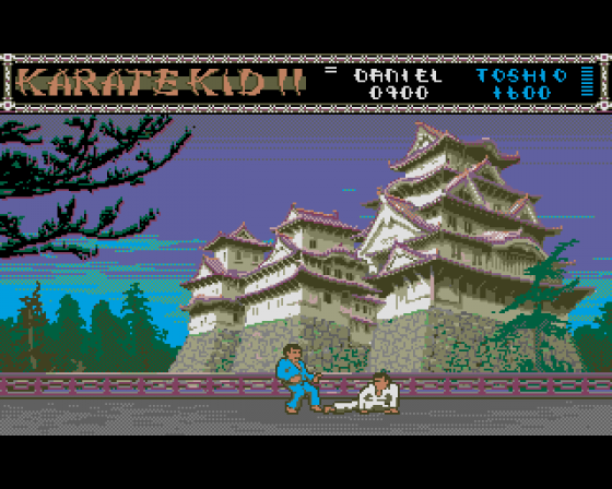 The Karate Kid Part II Screenshot 5 (Amiga 500)