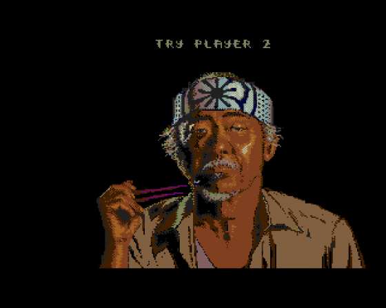 The Karate Kid Part II Screenshot 6 (Amiga 500)