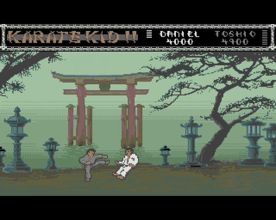 The Karate Kid Part II Screenshot 10 (Amiga 500)