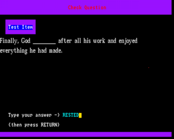 In the Beginning Screenshot 21 (Amiga 500)