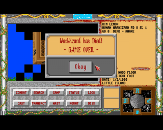 War Wizard Screenshot 21 (Amiga 500)