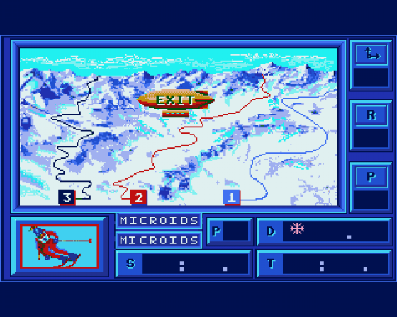 Eddie Edwards Super Ski Screenshot 5 (Amiga 500)