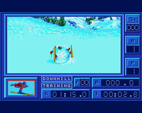 Eddie Edwards Super Ski Screenshot 8 (Amiga 500)