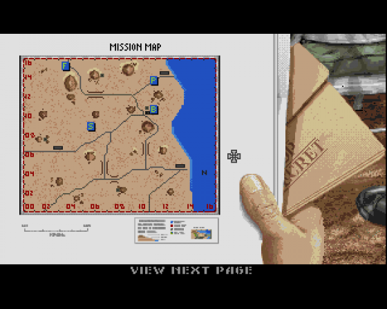 Gunship 2000 Screenshot 8 (Amiga 500)