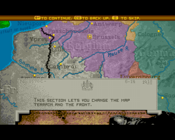 The Ancient Art Of War In The Skies Screenshot 10 (Amiga 500)