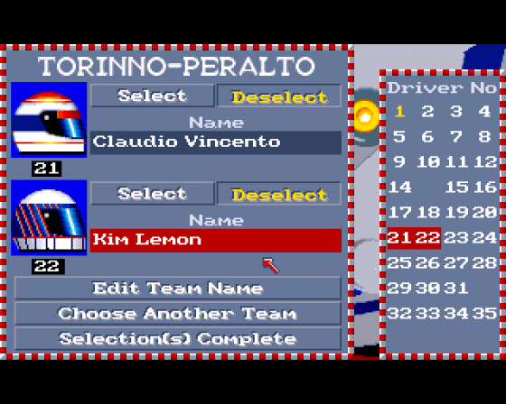 World Circuit Screenshot 7 (Amiga 500)