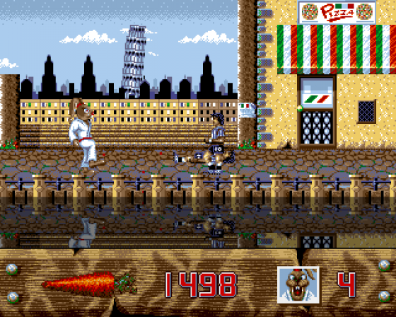 International Ninja Rabbits Screenshot 8 (Amiga 500)