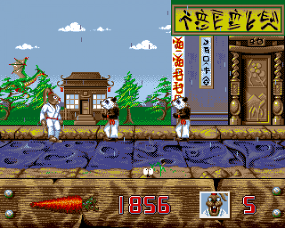 International Ninja Rabbits Screenshot 10 (Amiga 500)