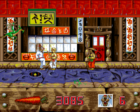 International Ninja Rabbits Screenshot 19 (Amiga 500)