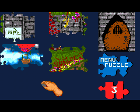 Living Jigsaw Screenshot 5 (Amiga 500)