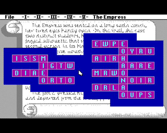 The Fool's Errand Screenshot 16 (Amiga 500)