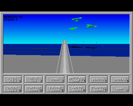 Das Boot Screenshot 8 (Amiga 500)