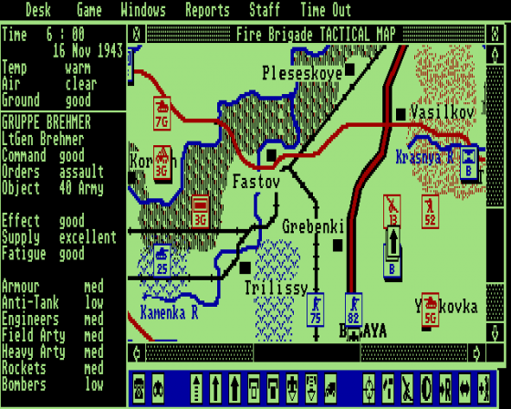 Fire Brigade Screenshot 5 (Amiga 500)