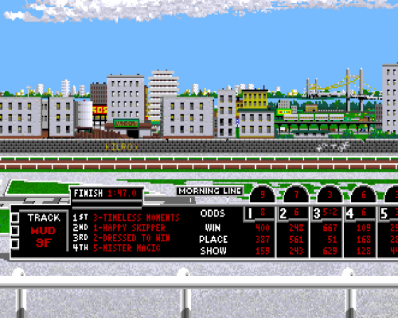 Horse Racing Screenshot 13 (Amiga 500)