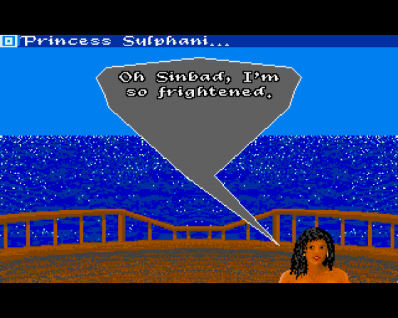 Sinbad And The Throne Of The Falcon Screenshot 8 (Amiga 500)