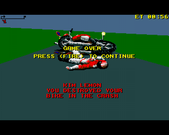 The Ultimate Ride Screenshot 16 (Amiga 500)