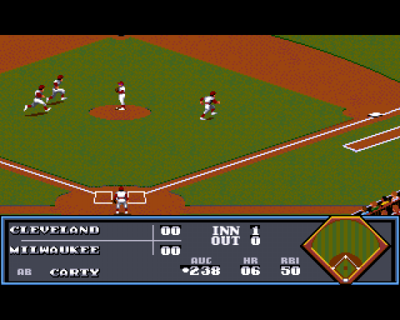 TV Sports Baseball Screenshot 6 (Amiga 500)