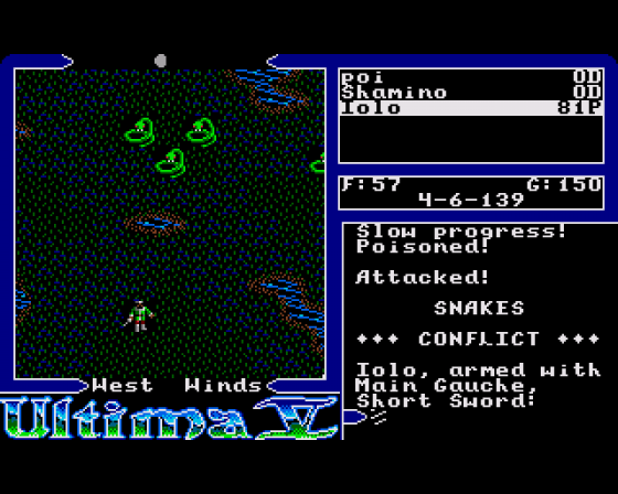 Ultima V: Warriors Of Destiny Screenshot 7 (Amiga 500)