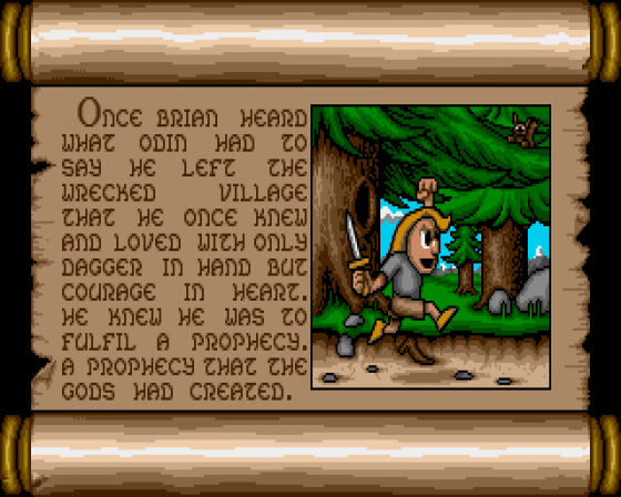 Prophecy: The Viking Child Screenshot 10 (Amiga 500)