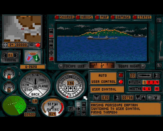 Wolf Pack Screenshot 9 (Amiga 500)