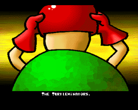 Turtleminator, The: Special Turtle Commando Screenshot 8 (Amiga 500)