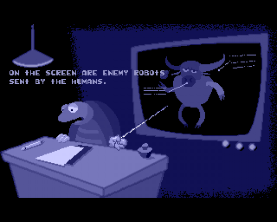 Turtleminator, The: Special Turtle Commando Screenshot 9 (Amiga 500)