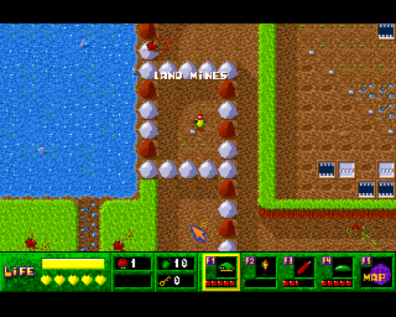 Turtleminator, The: Special Turtle Commando Screenshot 23 (Amiga 500)